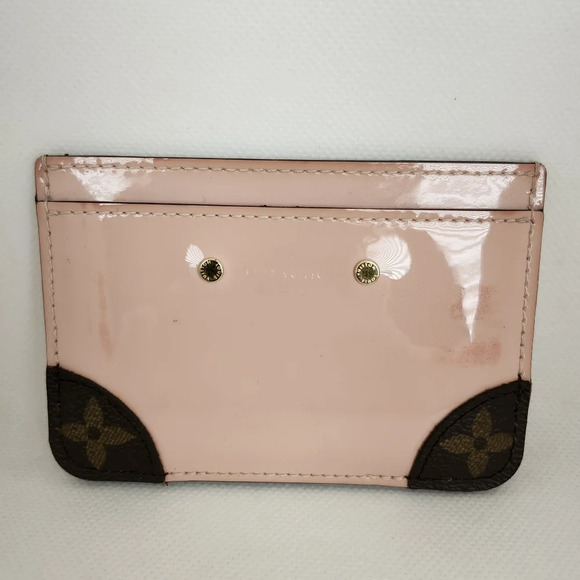 Louis Vuitton Patent Miroir Venice Card Holder Rose Ballerine - Picture 1 of 16